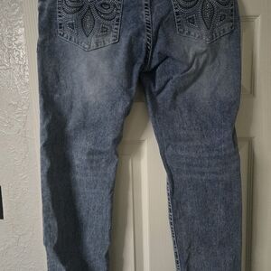 Men's Blue Denim True Rebel Cowboy Jeans